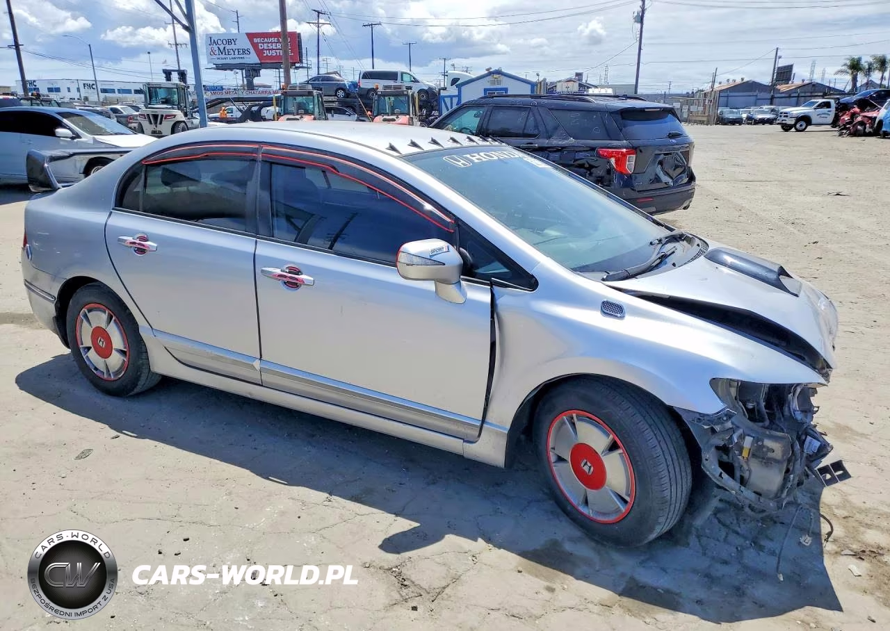 2008 Honda Civic Hybrid VIN:JHMFA36268S002741 - 4