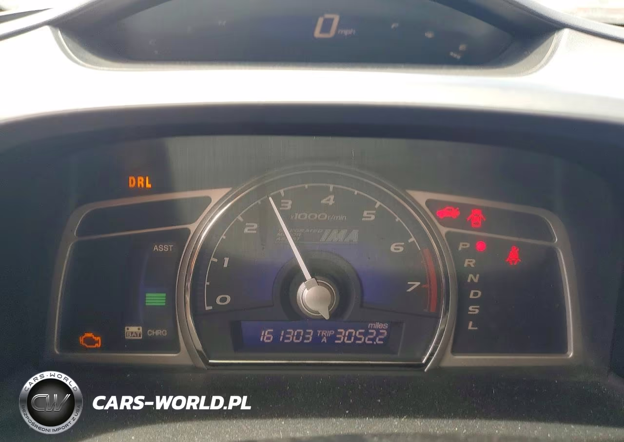 2008 Honda Civic Hybrid VIN:JHMFA36268S002741 - 9