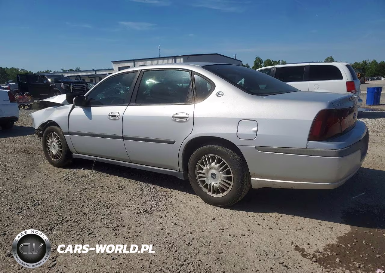 2002 Chevrolet Impala VIN:2G1WF55K629298622 - 2