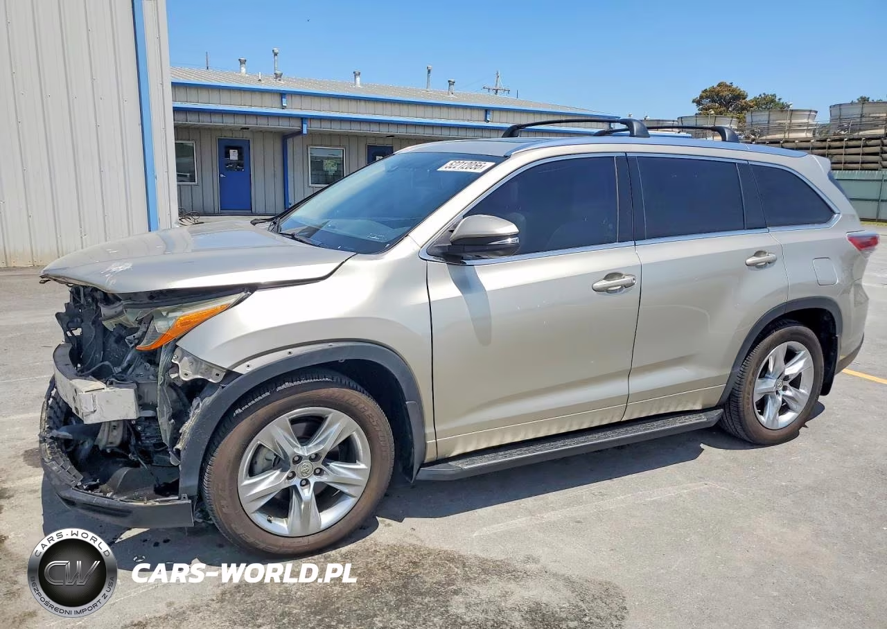 2015 Toyota Highlander Limited Platinum – zdjęcie 1 z 13