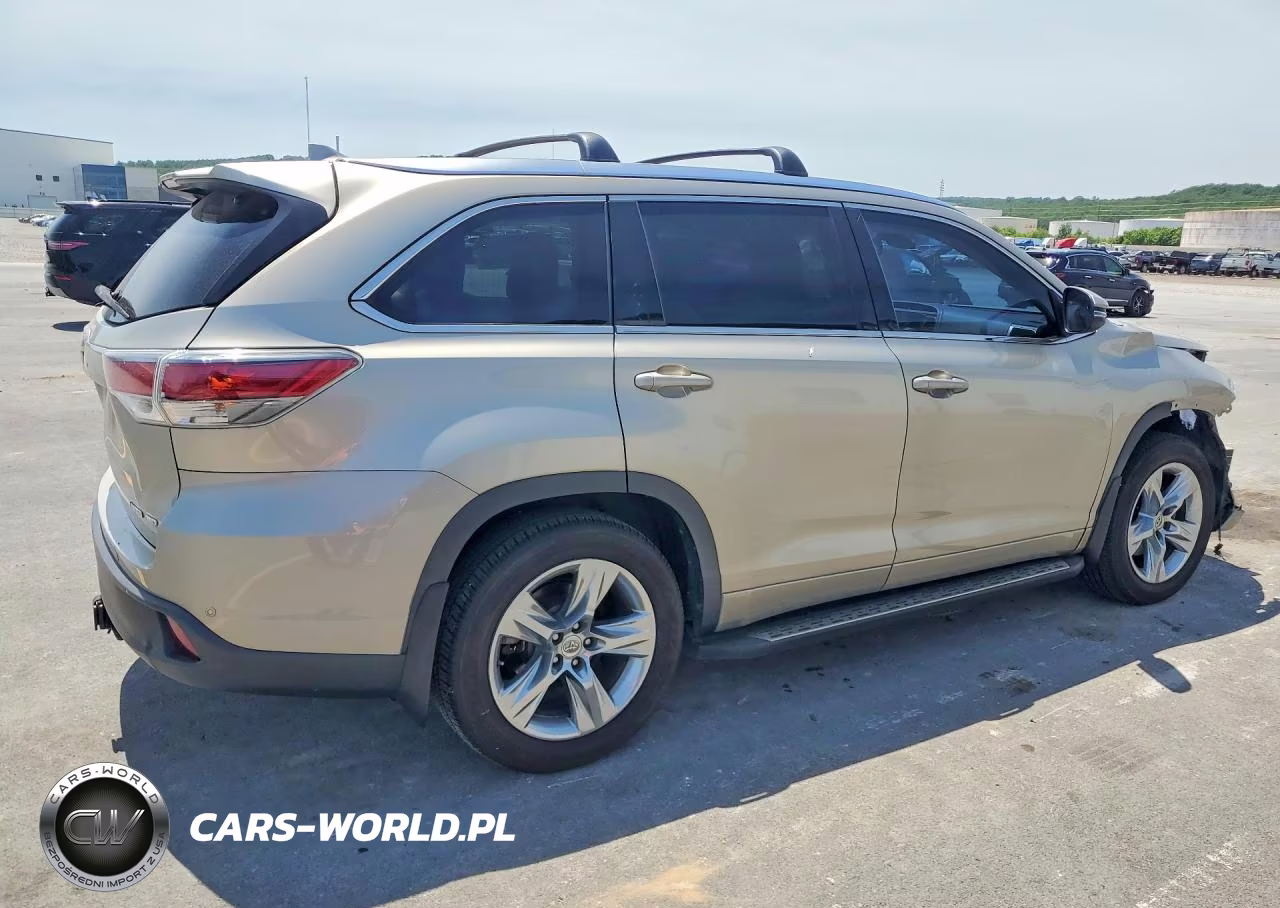 2015 Toyota Highlander Limited Platinum VIN:5TDDKRFH6FS168955 - 3