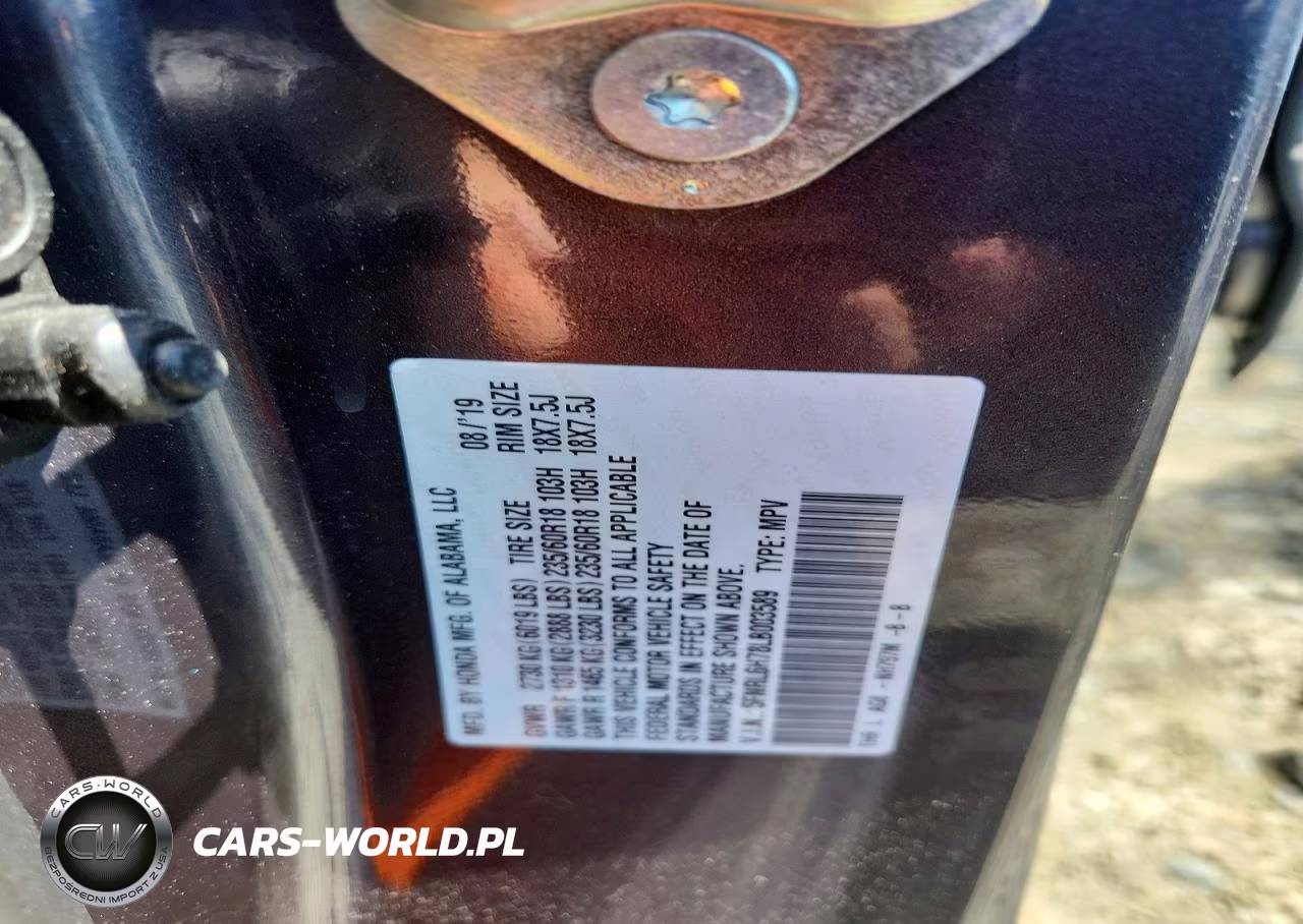 2020 Honda Odyssey Exl VIN:5FNRL6H78LB003589 - 13
