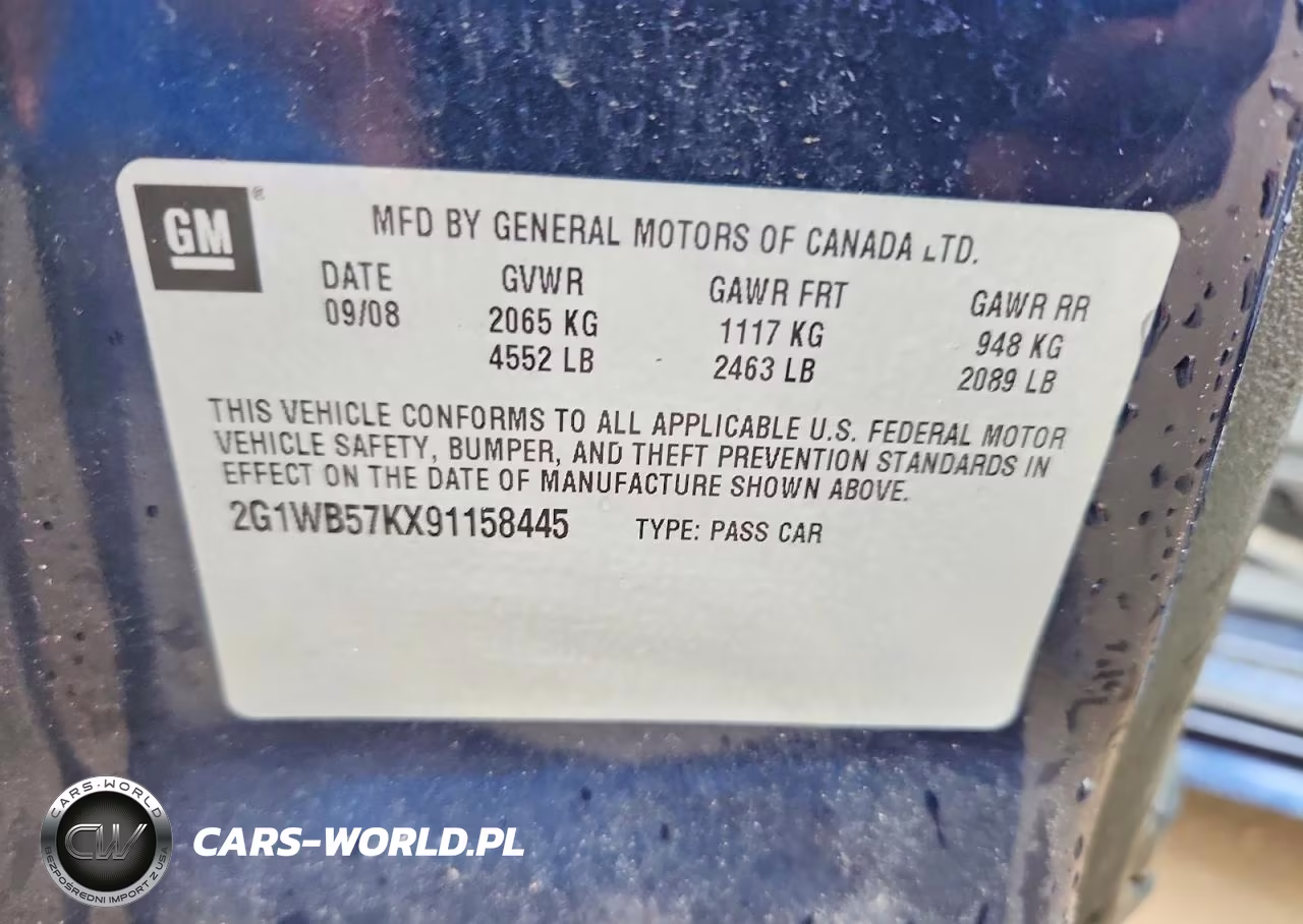 2009 Chevrolet Impala Ls VIN:2G1WB57KX91158445 - 12