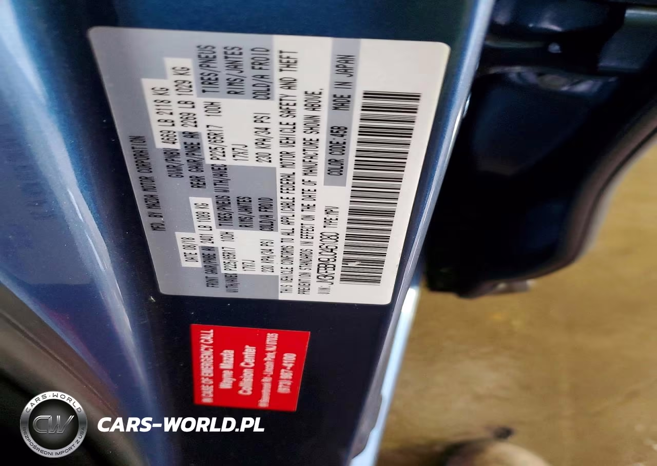 2018 Mazda Cx-5 Sport VIN:JM3KFBBM9J0461080 - 12