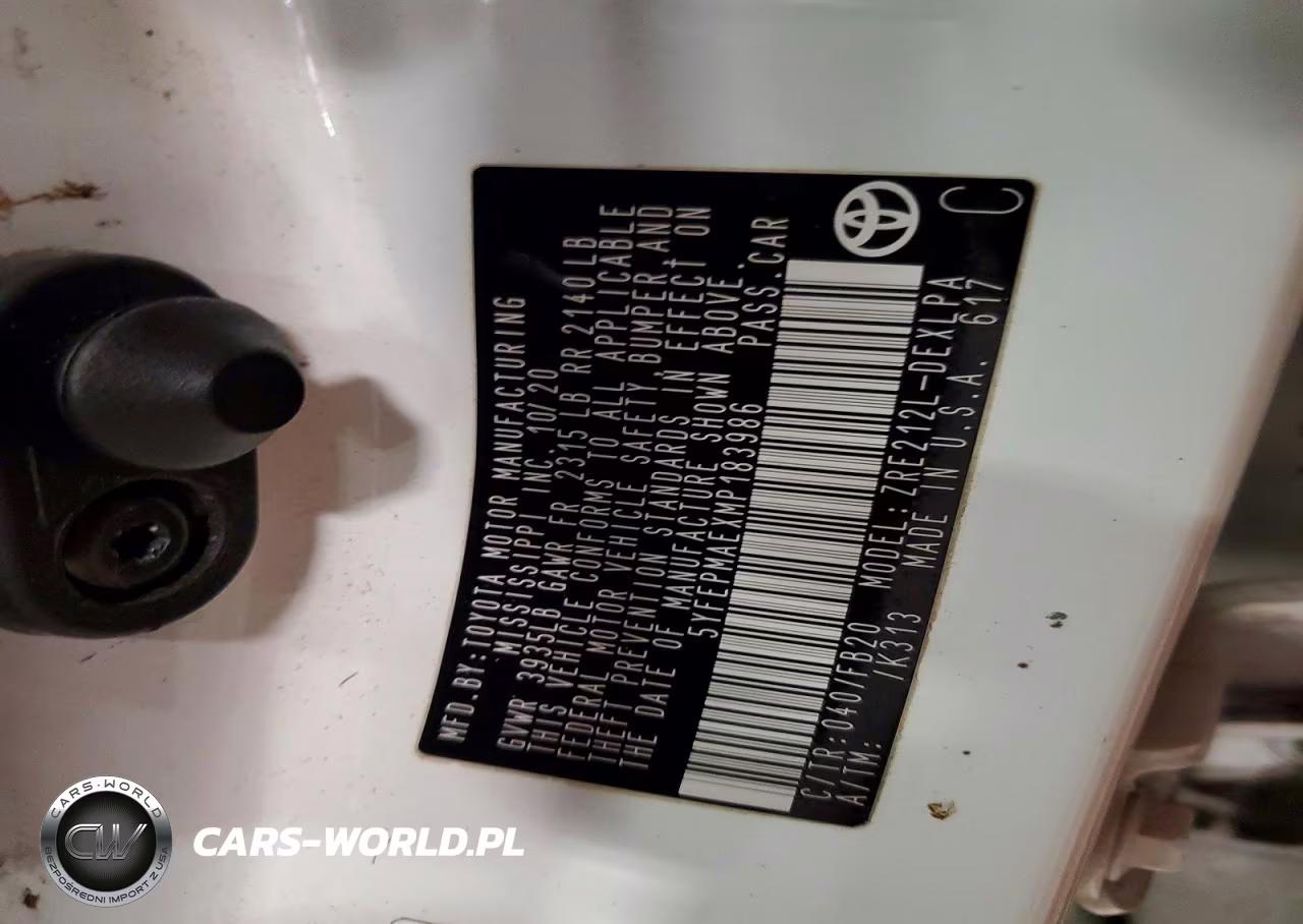 2021 Toyota Corolla Le VIN:5YFEPMAEXMP183986 - 12