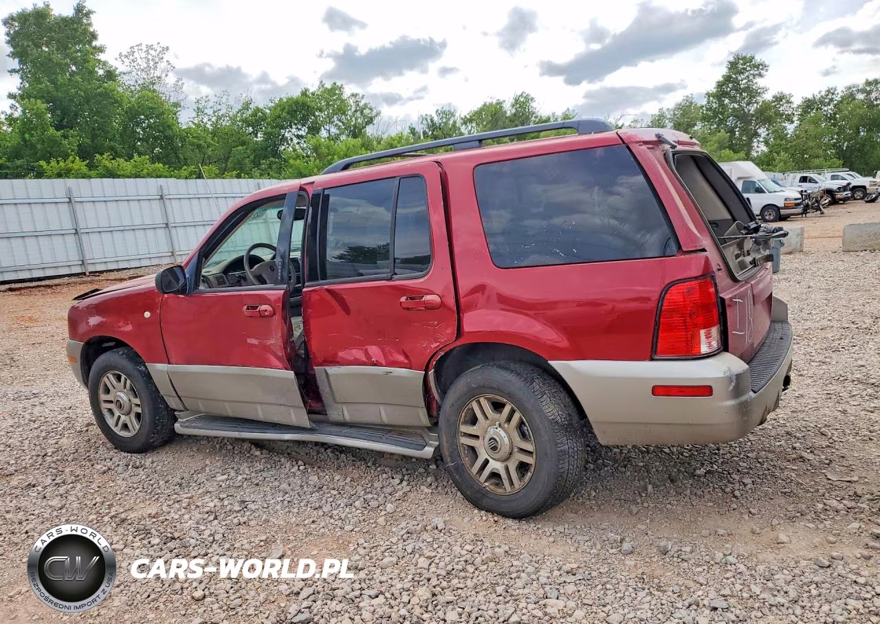 2003 Mercury Mountaineer VIN:4M2ZU86K43ZJ41456 - 2