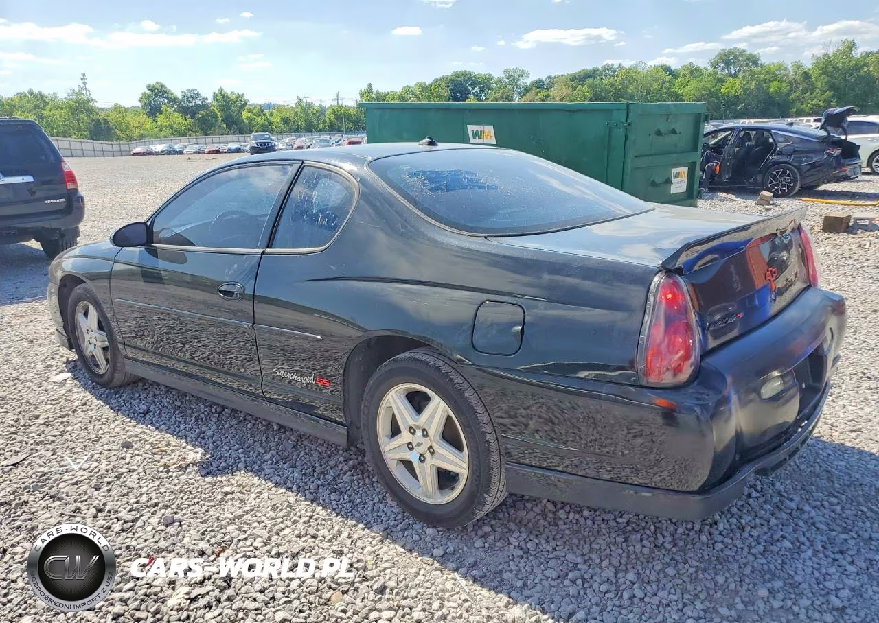 2004 Chevrolet Monte Carlo Ss Supercharged VIN:2G1WZ121049211764 - 2