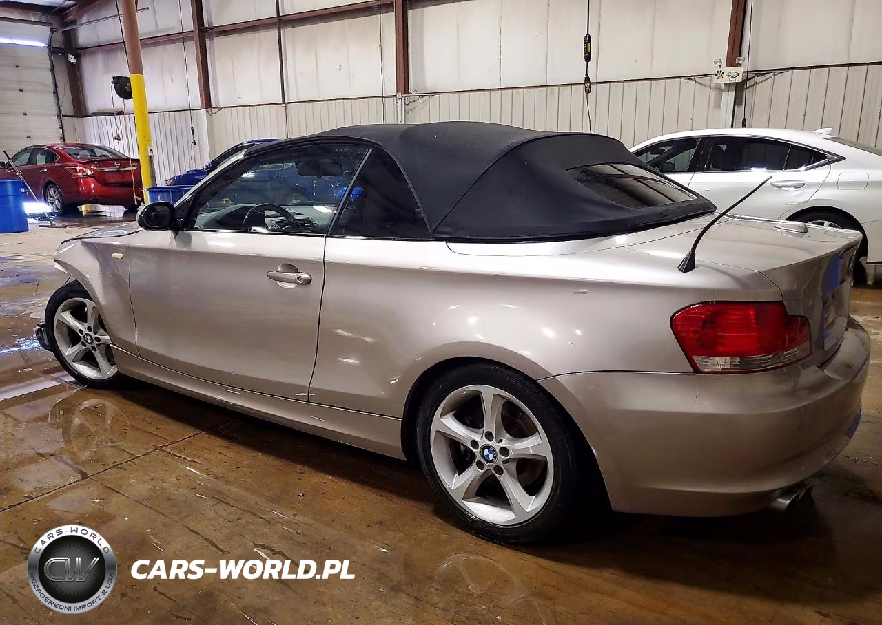2008 BMW 128 I VIN:WBAUL73528VE88164 - 2