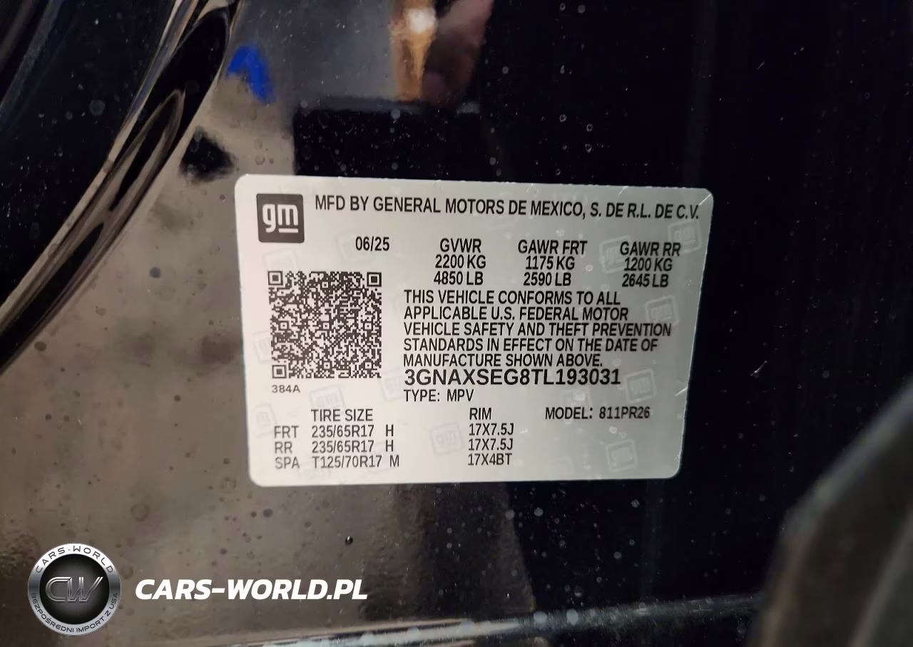 2026 Chevrolet Equinox Activ VIN:3GNAXSEG8TL193031 - 13