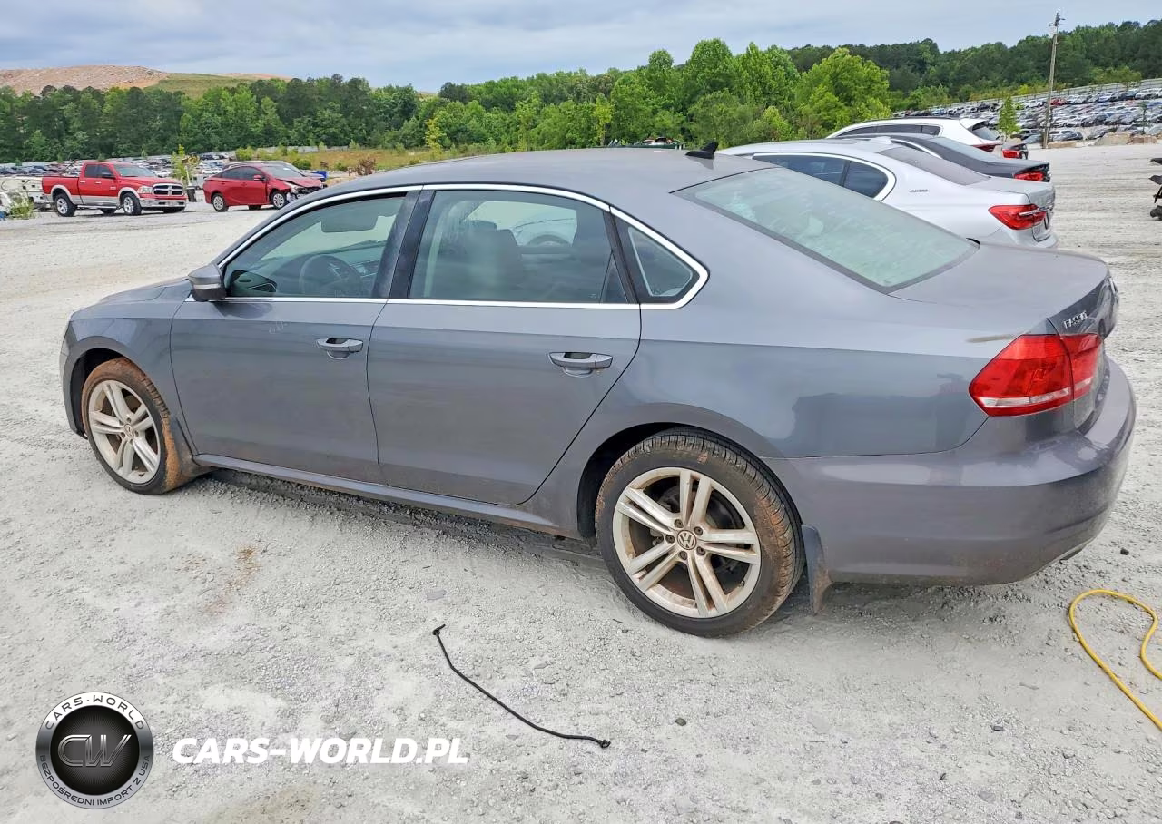 2014 Volkswagen Passat 2.0L Tdi Se VIN:1VWBN7A31EC091858 - 2