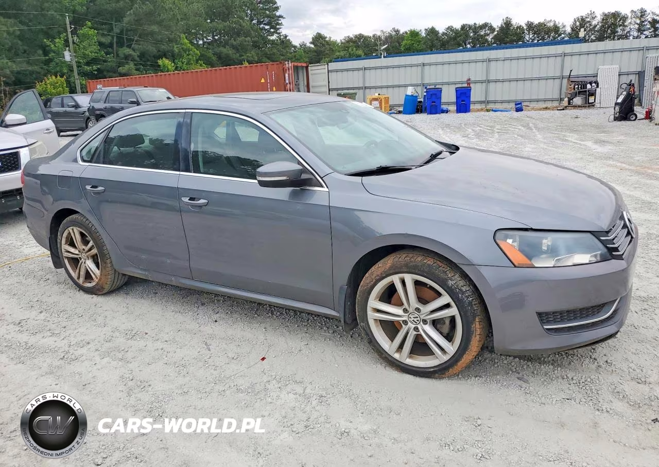 2014 Volkswagen Passat 2.0L Tdi Se VIN:1VWBN7A31EC091858 - 4