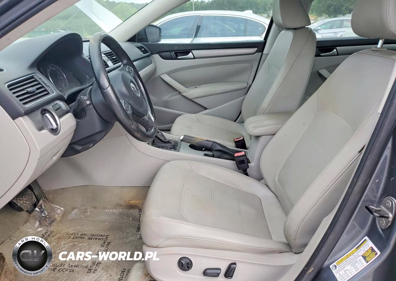 2014 Volkswagen Passat 2.0L Tdi Se VIN:1VWBN7A31EC091858 - 7