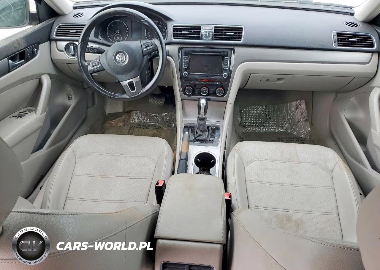 2014 Volkswagen Passat 2.0L Tdi Se VIN:1VWBN7A31EC091858 - 8