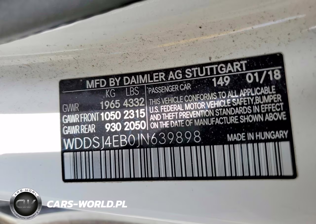 2018 Mercedes-Benz Cla 250 VIN:WDDSJ4EB0JN639898 - 12