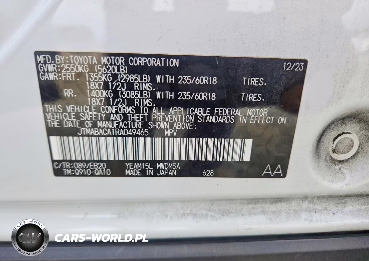 2024 Toyota Bz4X Xle VIN:JTMABACA1RA049465 - 13
