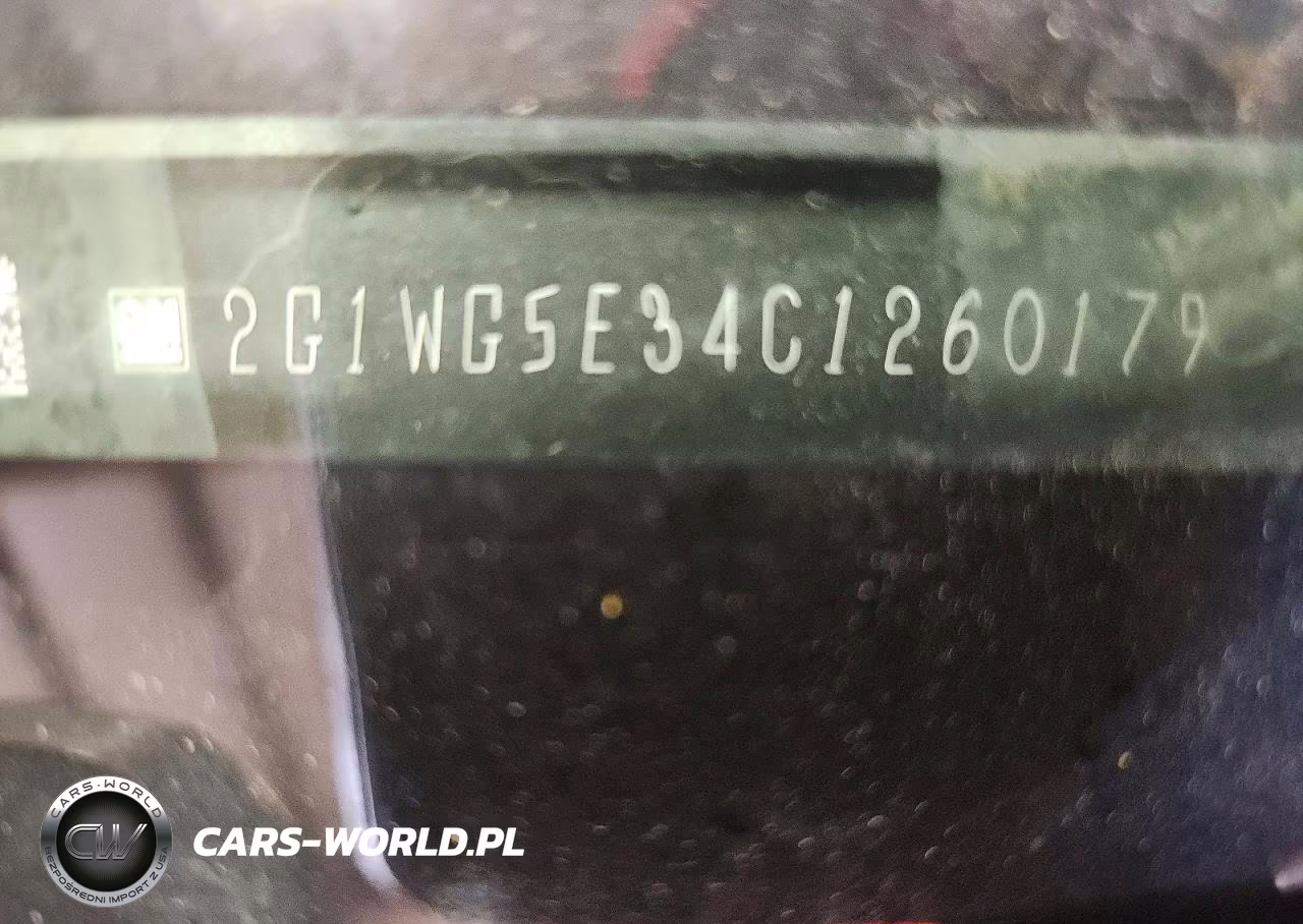2012 Chevrolet Impala Lt VIN:2G1WG5E34C1260179 - 12