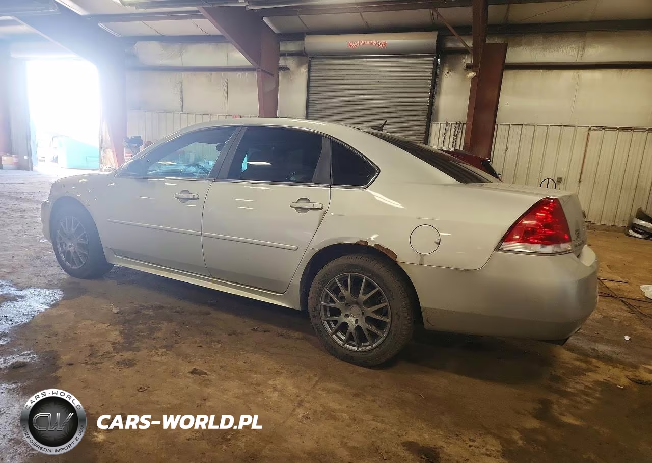 2012 Chevrolet Impala Lt VIN:2G1WG5E34C1260179 - 2