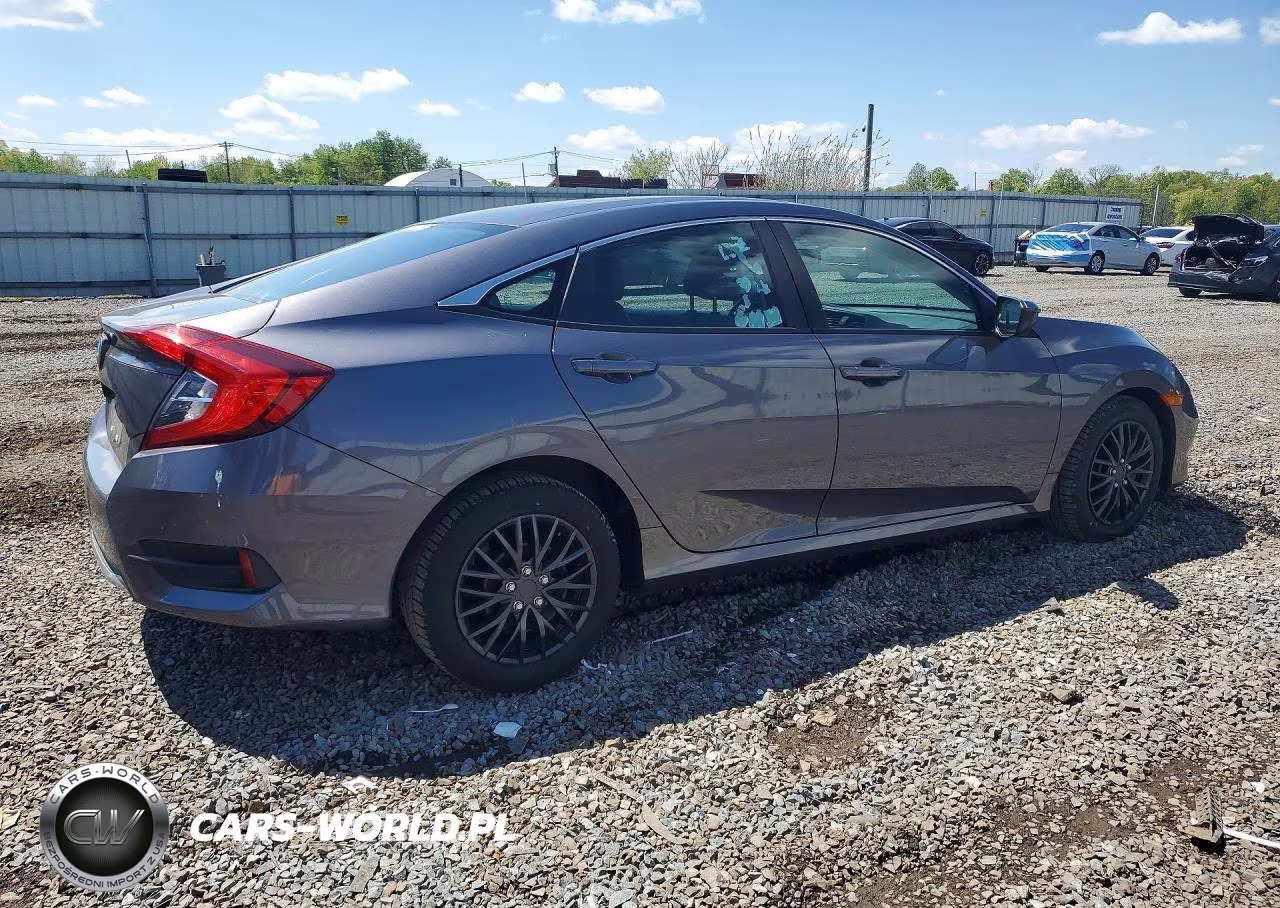 2019 Honda Civic Lx VIN:2HGFC2F6XKH574128 - 3