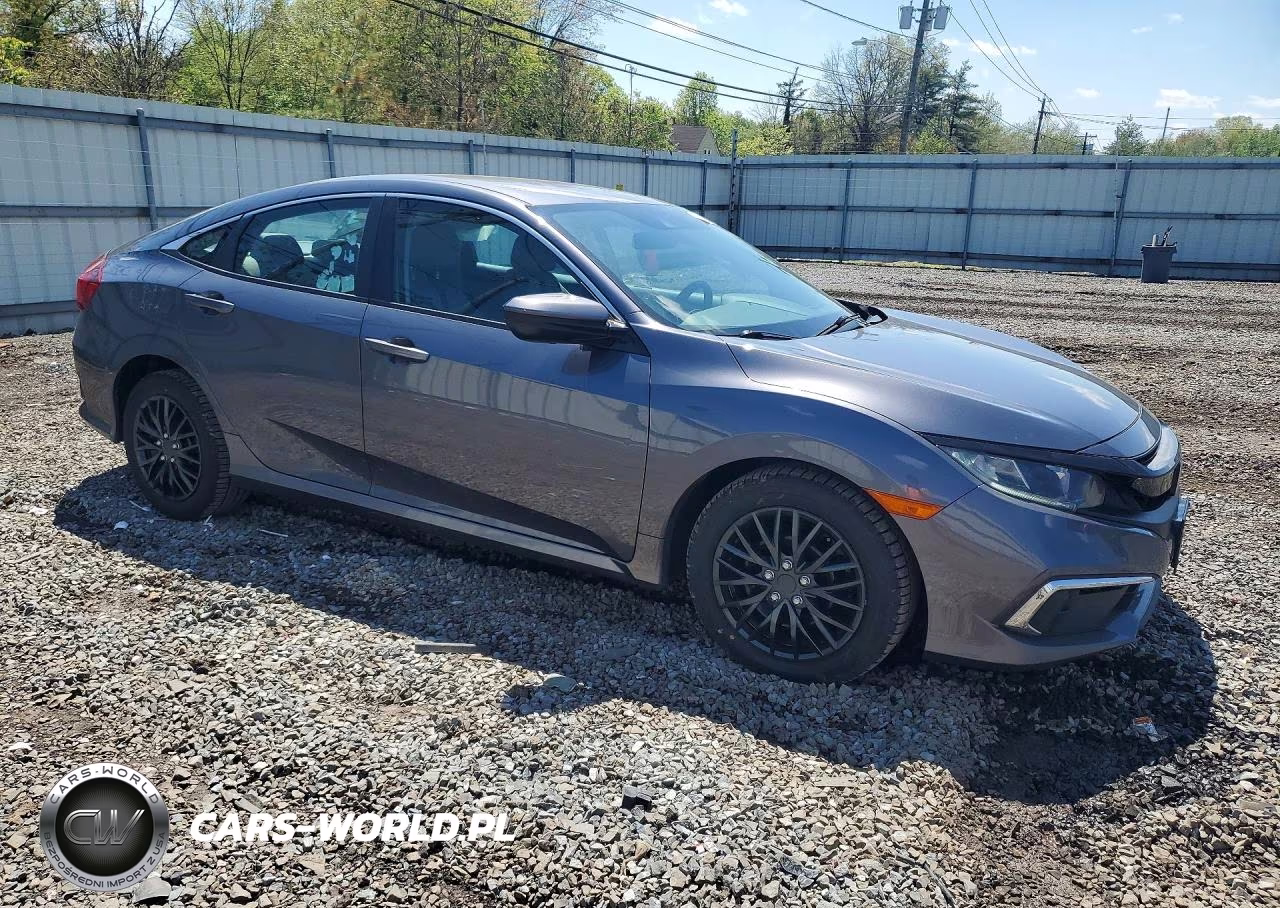 2019 Honda Civic Lx VIN:2HGFC2F6XKH574128 - 4