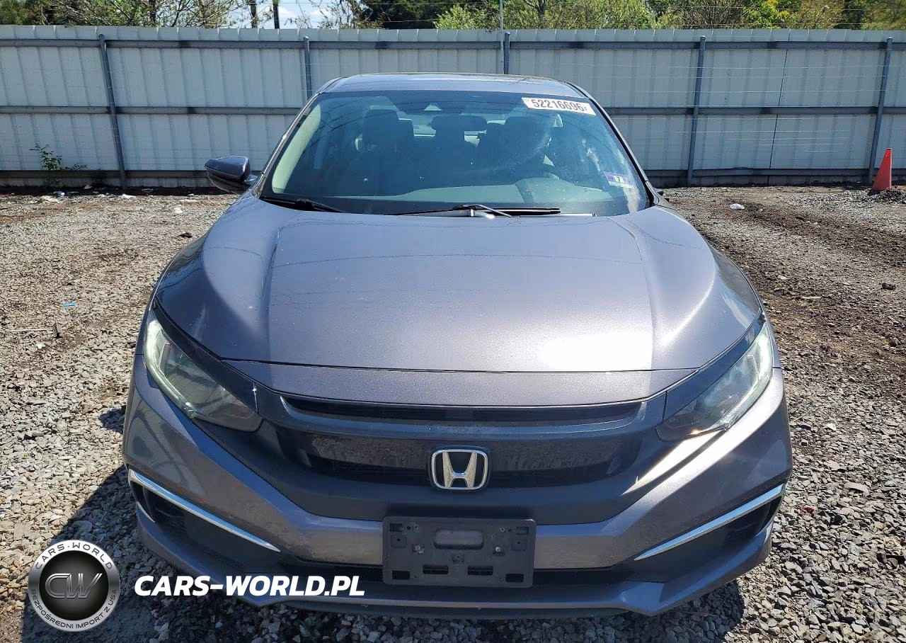 2019 Honda Civic Lx VIN:2HGFC2F6XKH574128 - 5