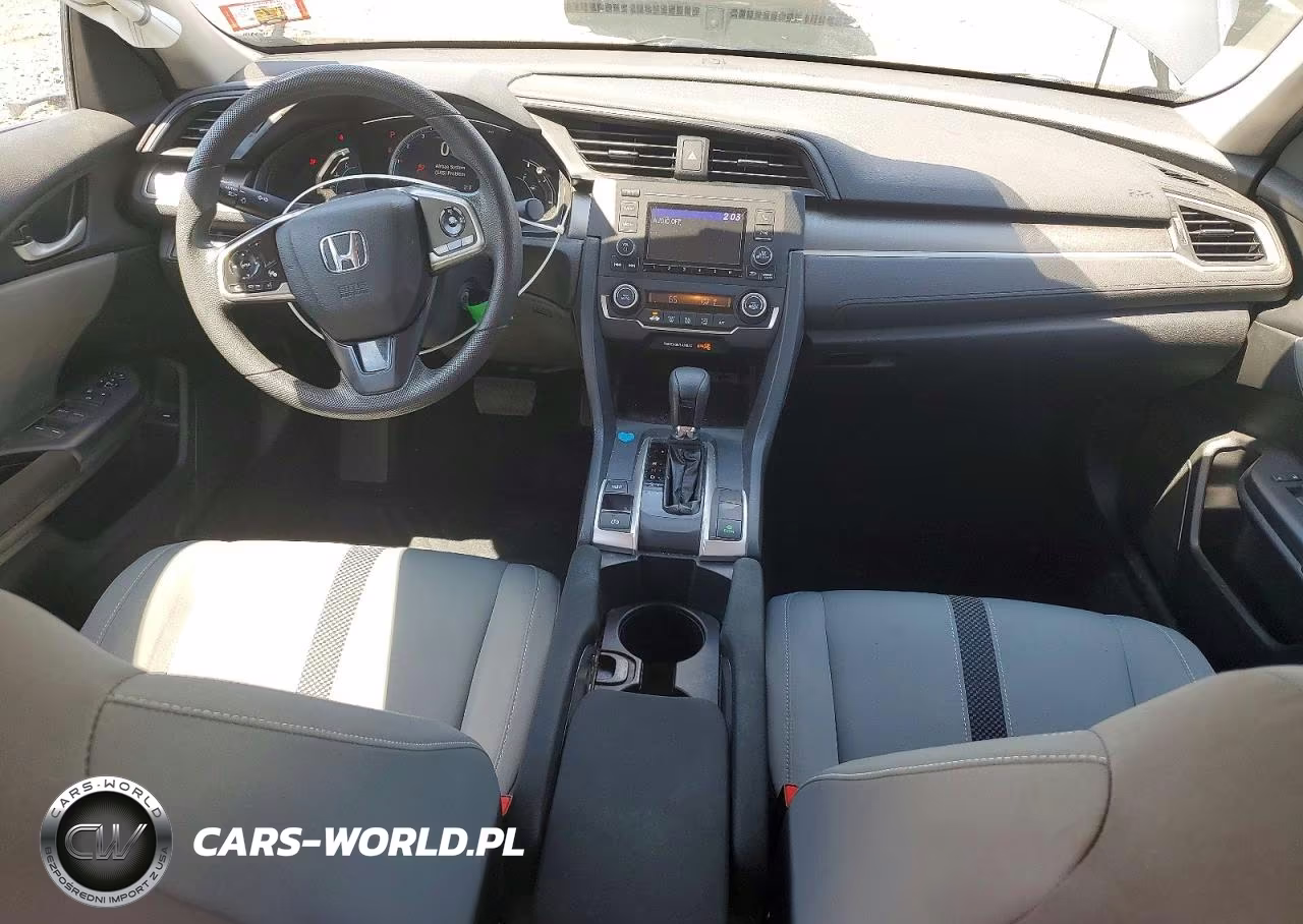 2019 Honda Civic Lx VIN:2HGFC2F6XKH574128 - 8