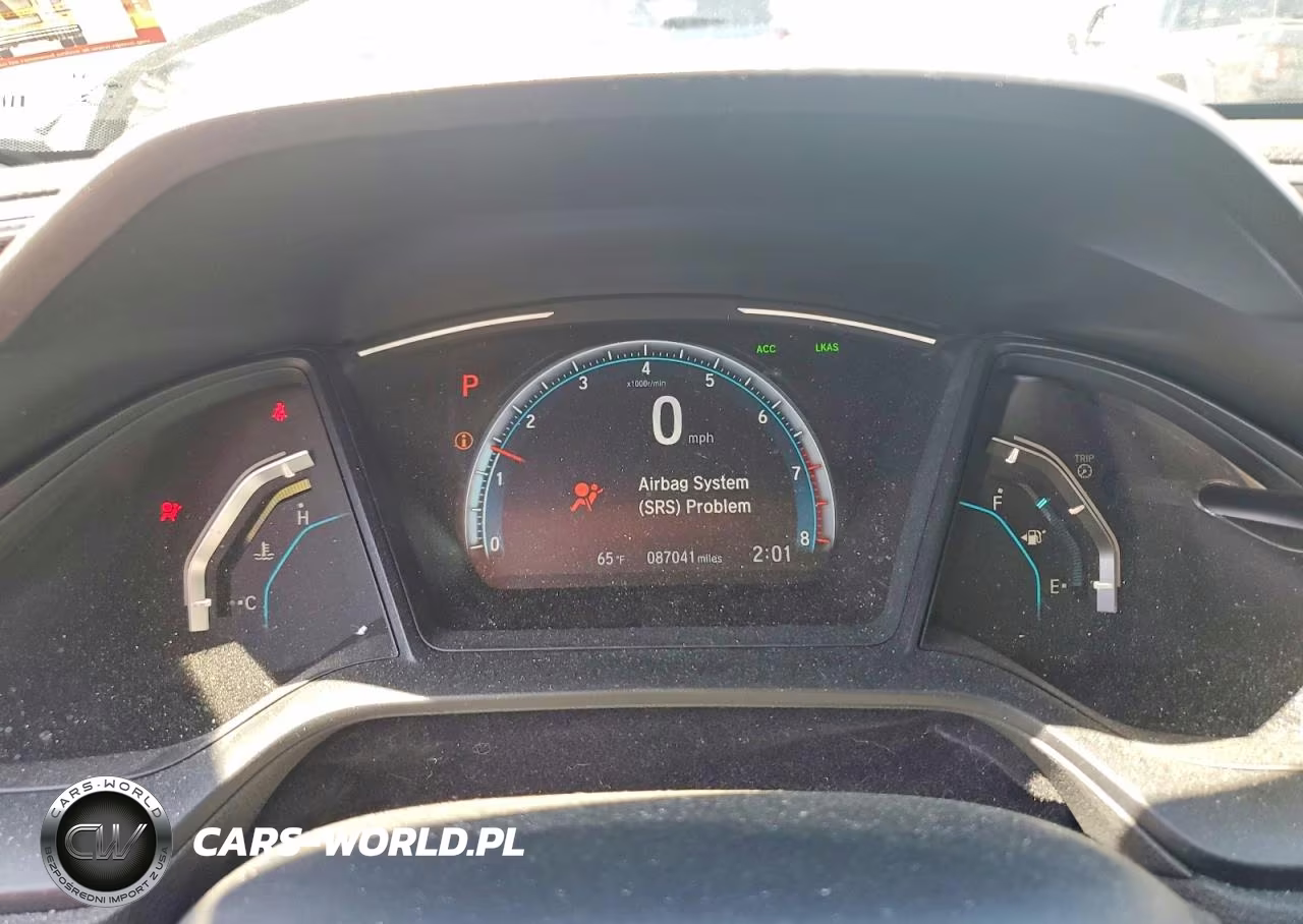 2019 Honda Civic Lx VIN:2HGFC2F6XKH574128 - 9