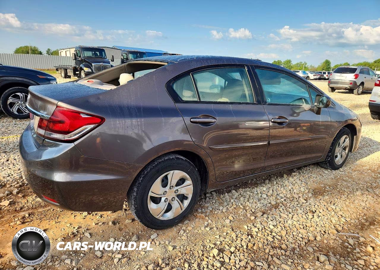 2015 Honda Civic Lx VIN:2HGFB2F54FH510408 - 3