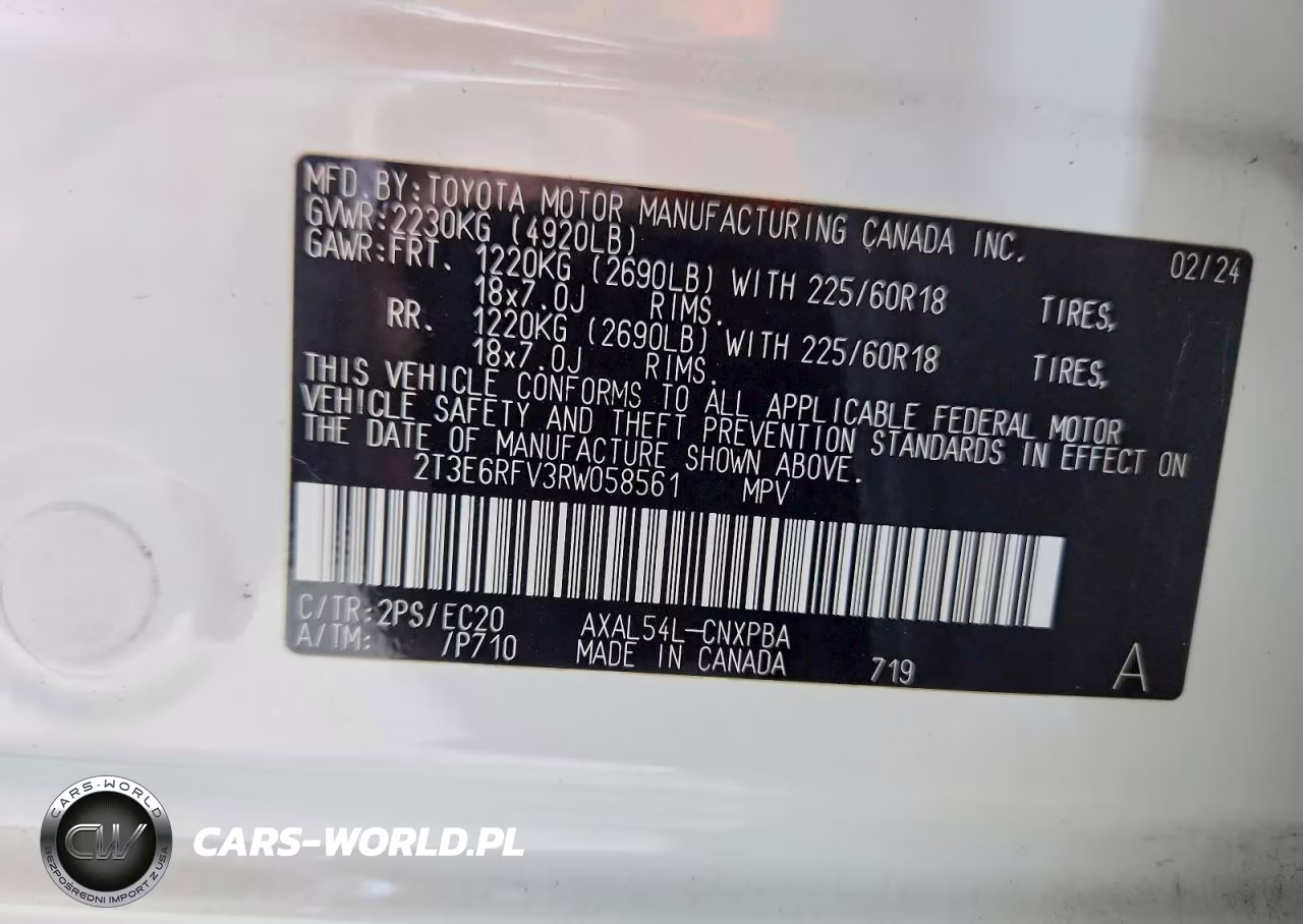 2024 Toyota Rav4 Xse VIN:2T3E6RFV3RW058561 - 13