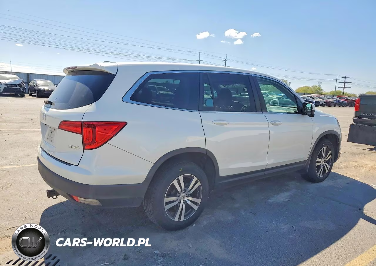 2016 Honda Pilot Exl VIN:5FNYF6H55GB100756 - 3