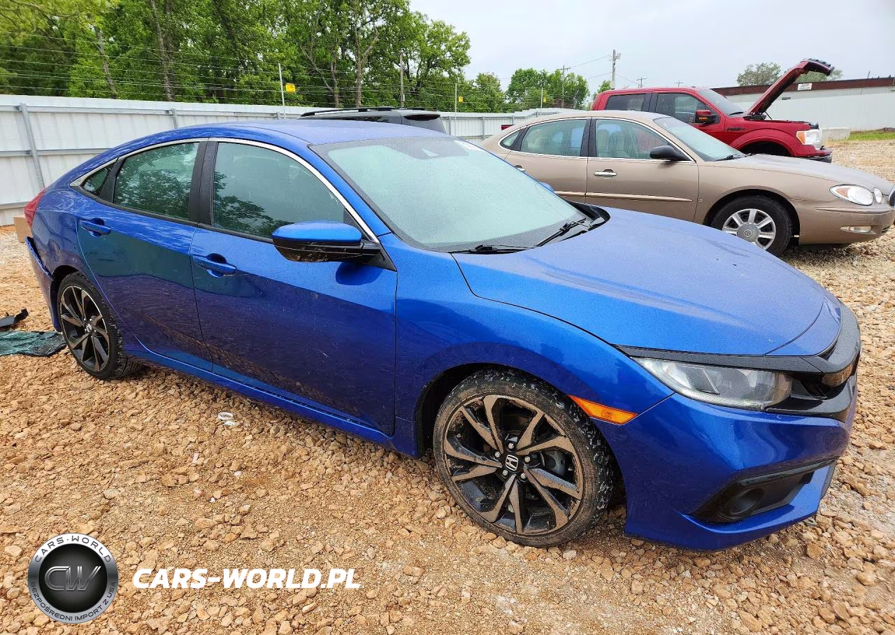 2020 Honda Civic Sport VIN:2HGFC2F85LH520254 - 4