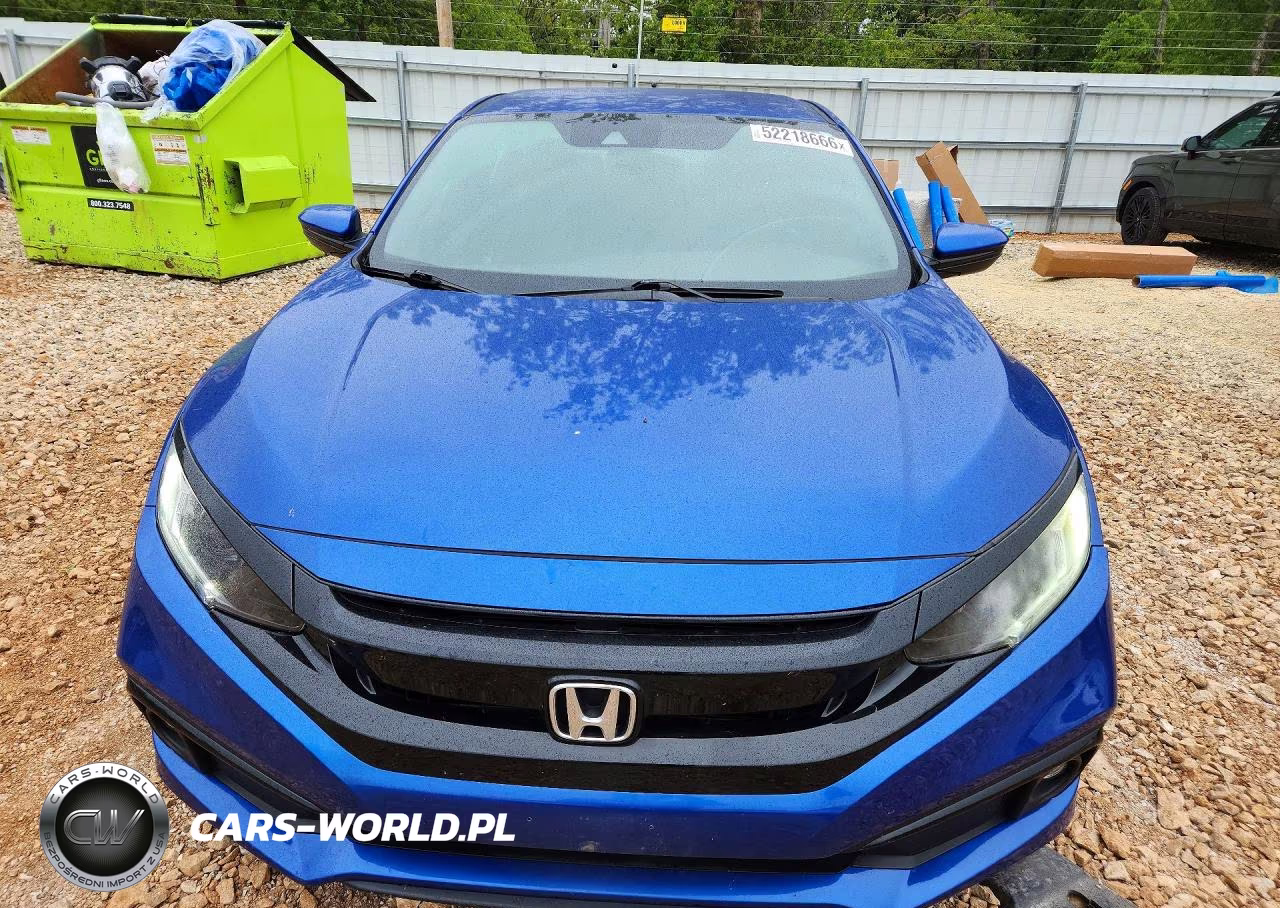 2020 Honda Civic Sport VIN:2HGFC2F85LH520254 - 5