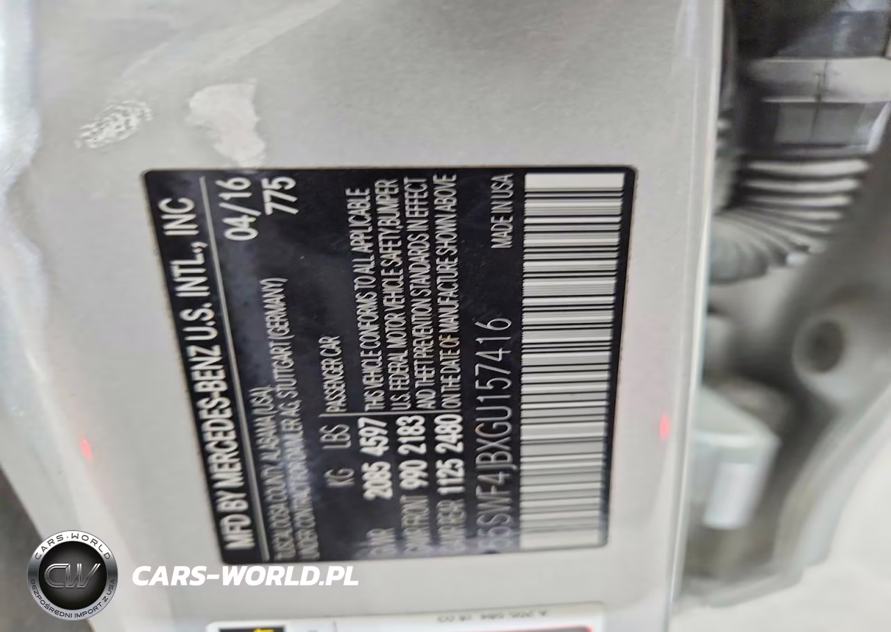 2016 Mercedes-Benz C 300 VIN:55SWF4JBXGU157416 - 13