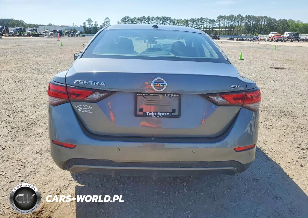 2022 Nissan Sentra Sv VIN:3N1AB8CV6NY254414 - 6