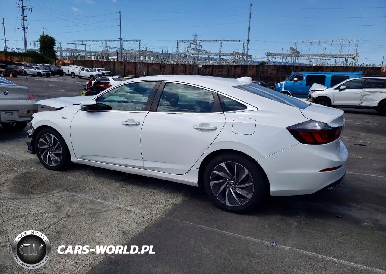 2021 Honda Insight Touring VIN:19XZE4F90ME009686 - 2