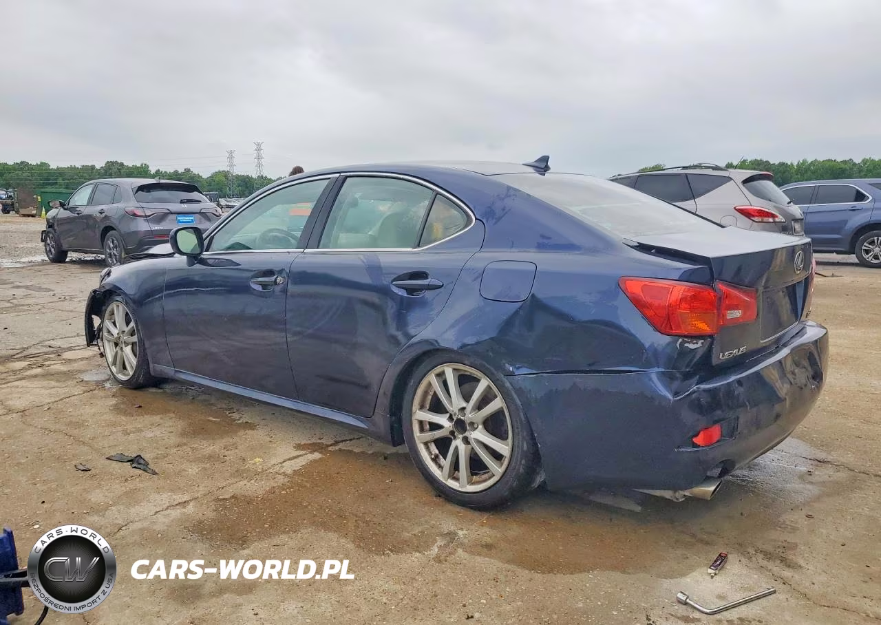 2007 Lexus Is 350 VIN:JTHBE262972011512 - 2