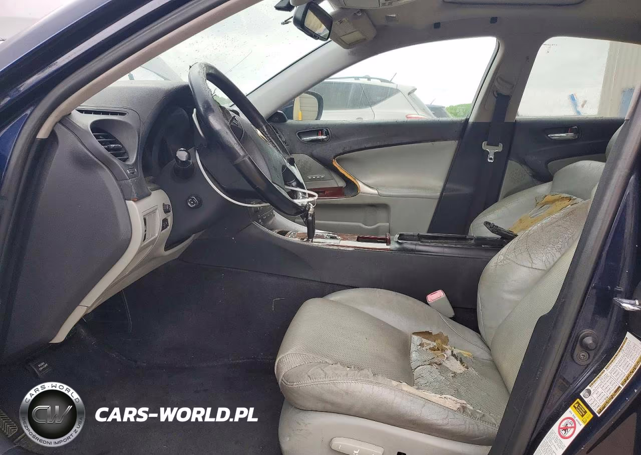 2007 Lexus Is 350 VIN:JTHBE262972011512 - 7