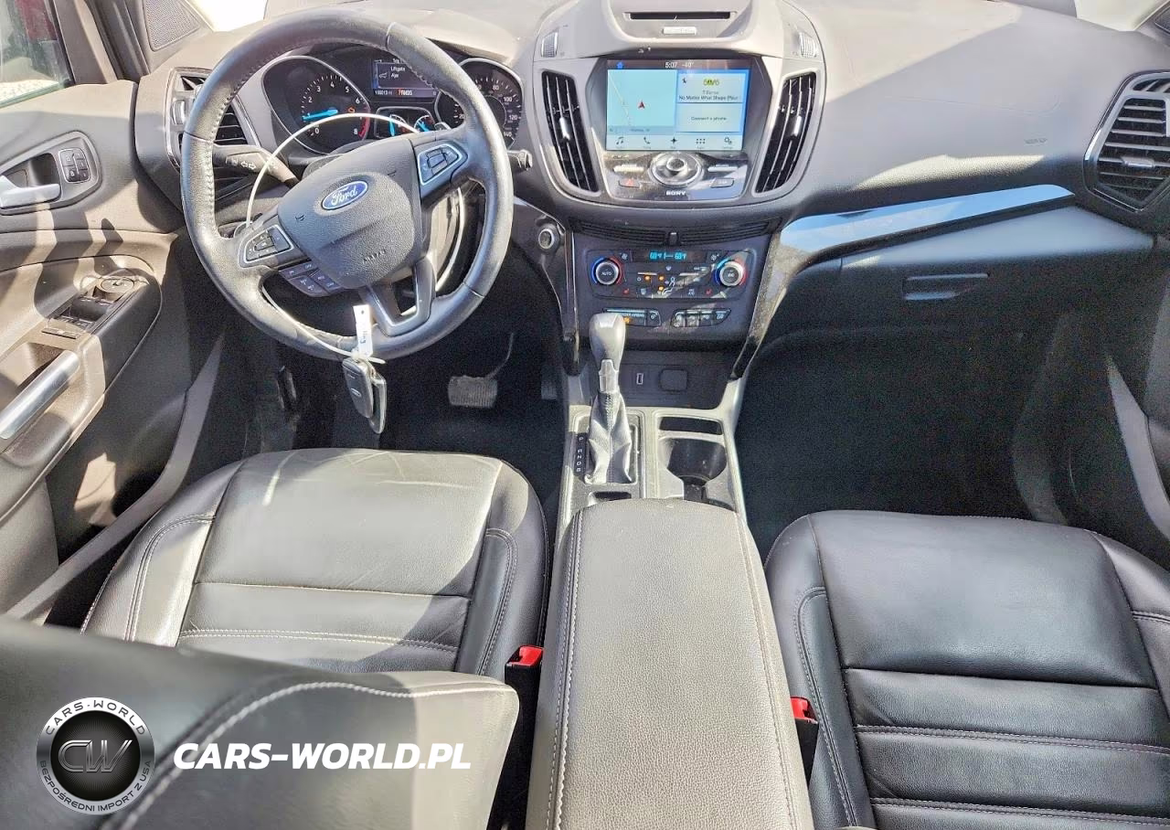 2017 Ford Escape Titanium VIN:1FMCU9J94HUD49794 - 8