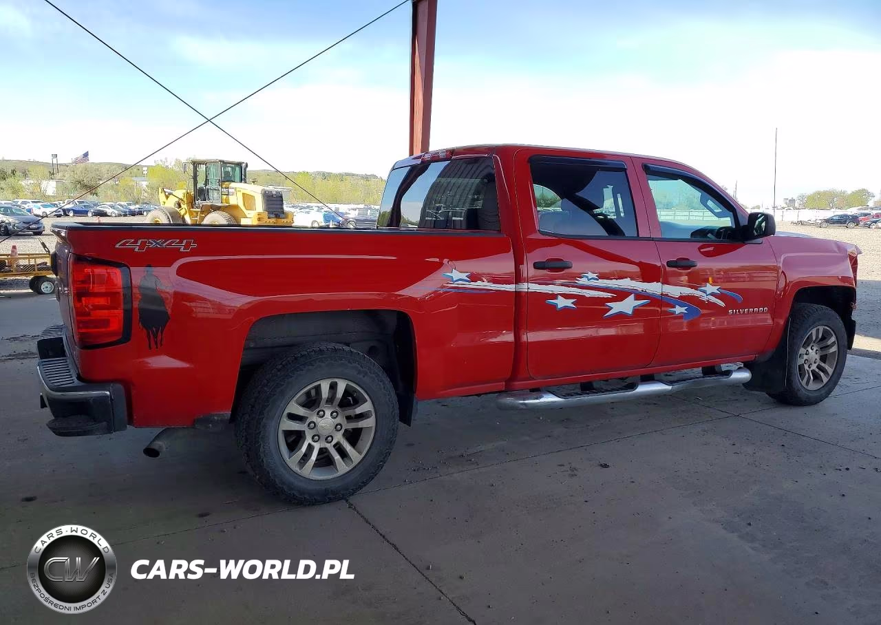 2014 Chevrolet Silverado K1500 Lt VIN:3GCUKREC2EG230743 - 3