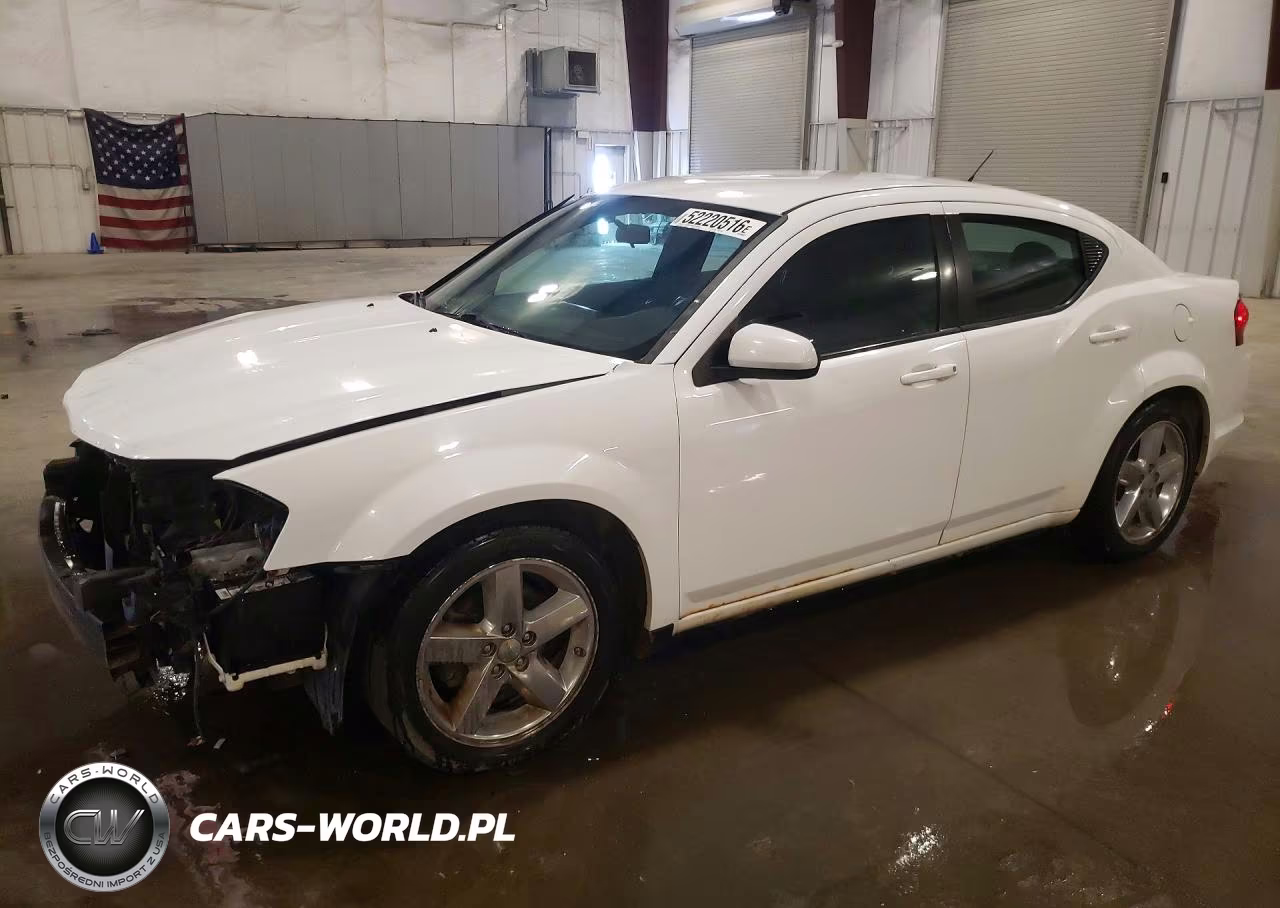2014 Dodge Avenger Sxt VIN:1C3CDZCB6EN119236 - 1