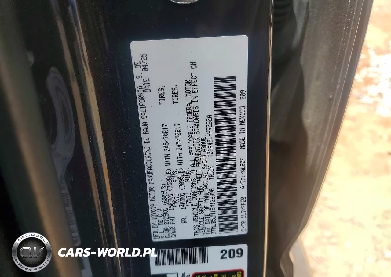 2025 Toyota Tacoma Sr5 VIN:3TMLB5JN1SM128990 - 13