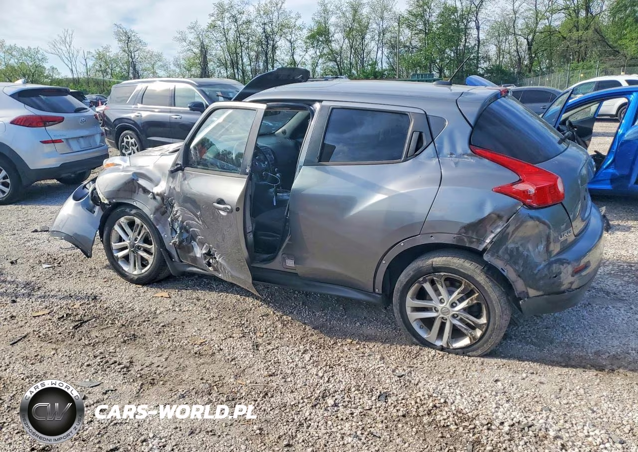 2014 Nissan Juke Sv VIN:JN8AF5MV9ET358844 - 2