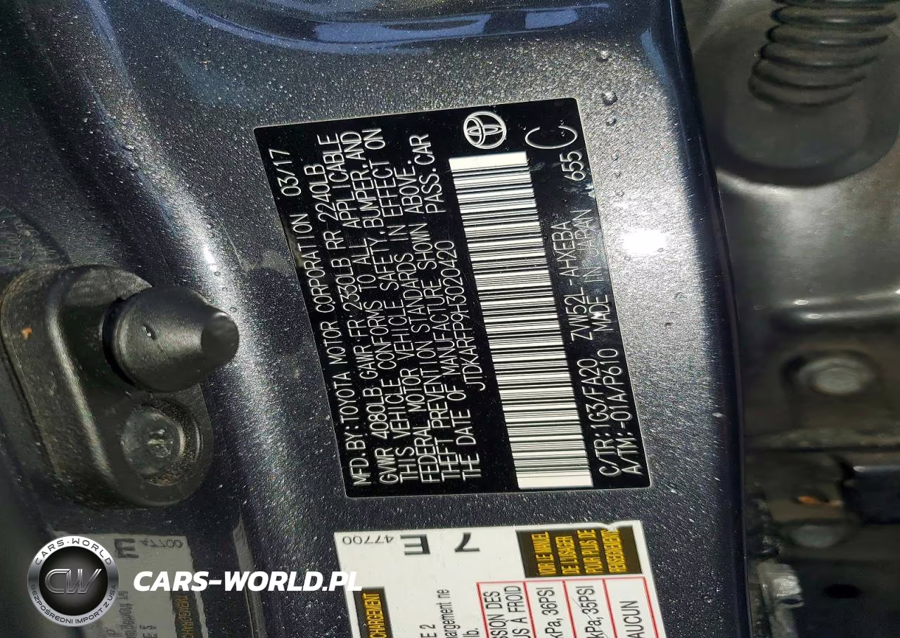 2017 Toyota Prius Prime Plus VIN:JTDKARFP9H3020420 - 13