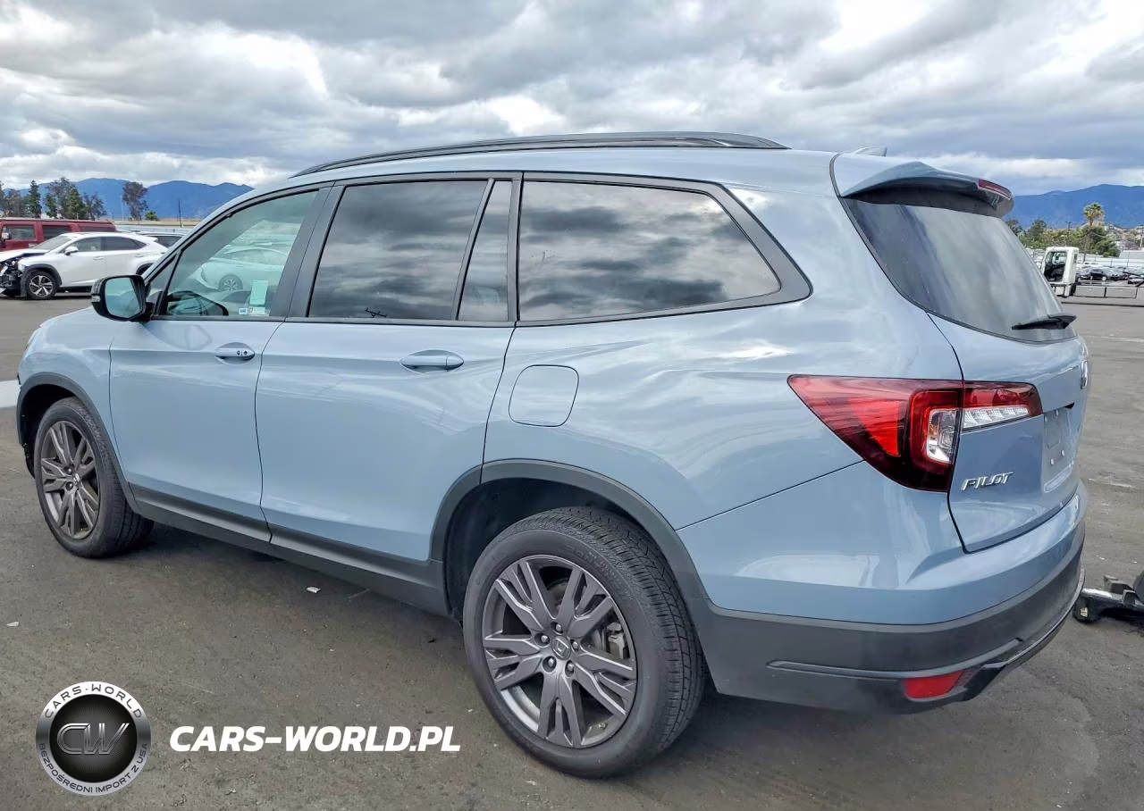 2022 Honda Pilot Sport VIN:5FNYF6H34NB104311 - 2