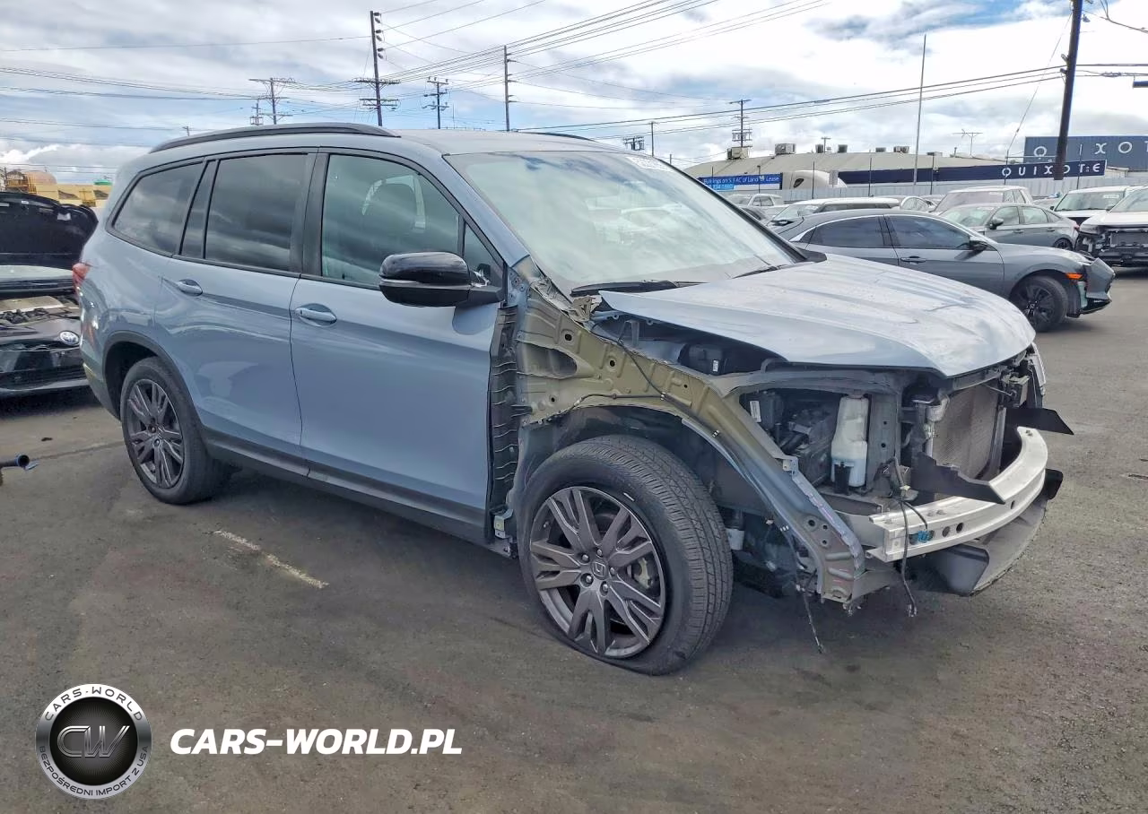 2022 Honda Pilot Sport VIN:5FNYF6H34NB104311 - 4