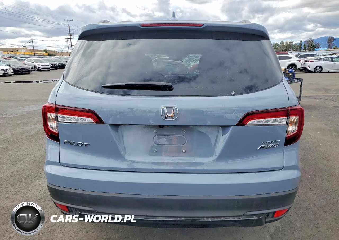 2022 Honda Pilot Sport VIN:5FNYF6H34NB104311 - 6