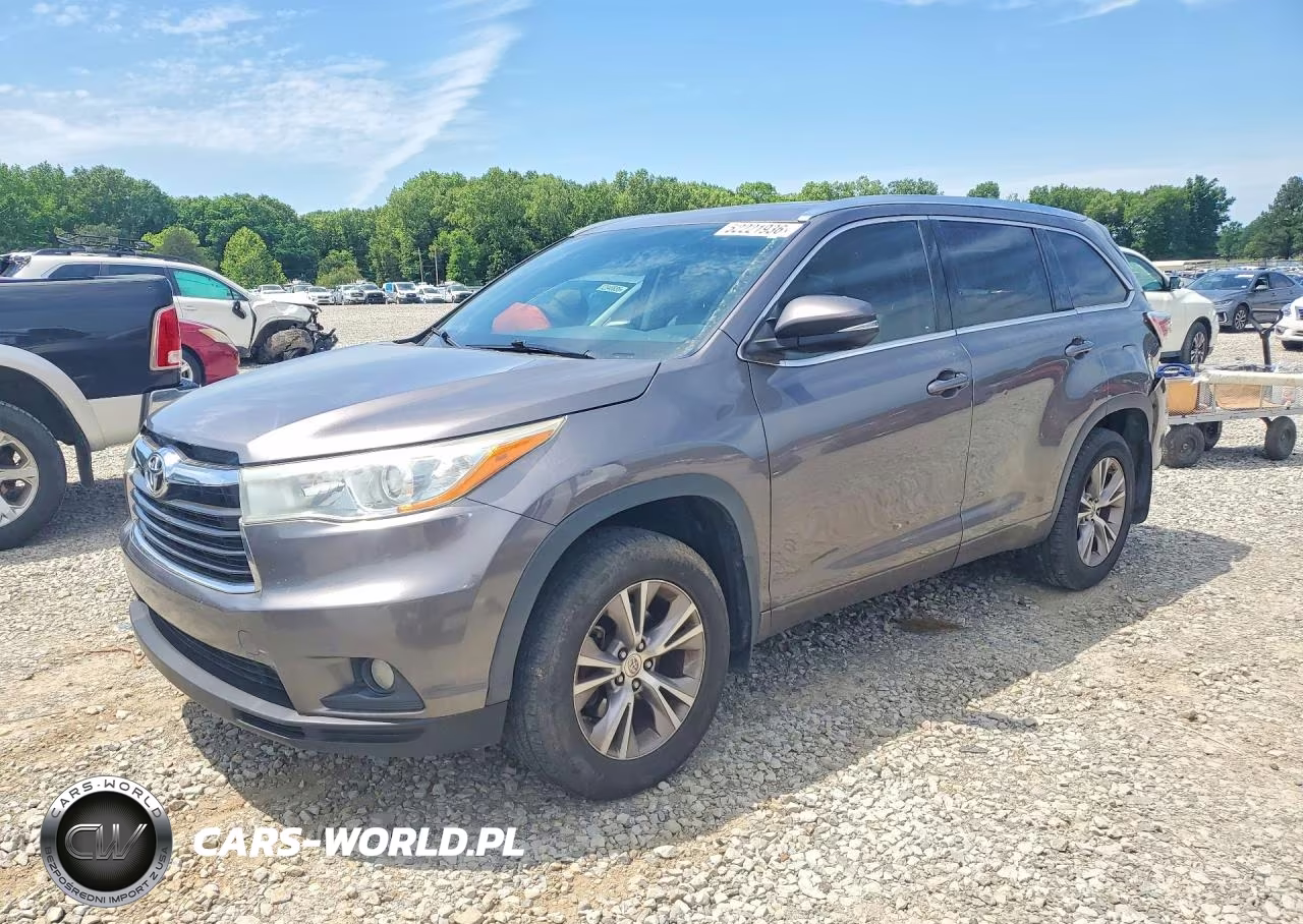 2015 Toyota Highlander Xle
