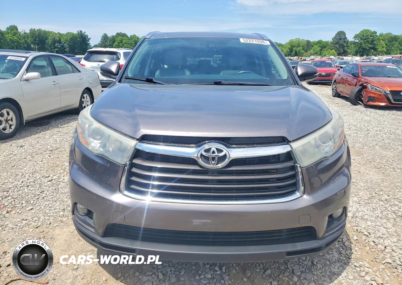 2015 Toyota Highlander Xle VIN:5TDKKRFH2FS044107 - 5