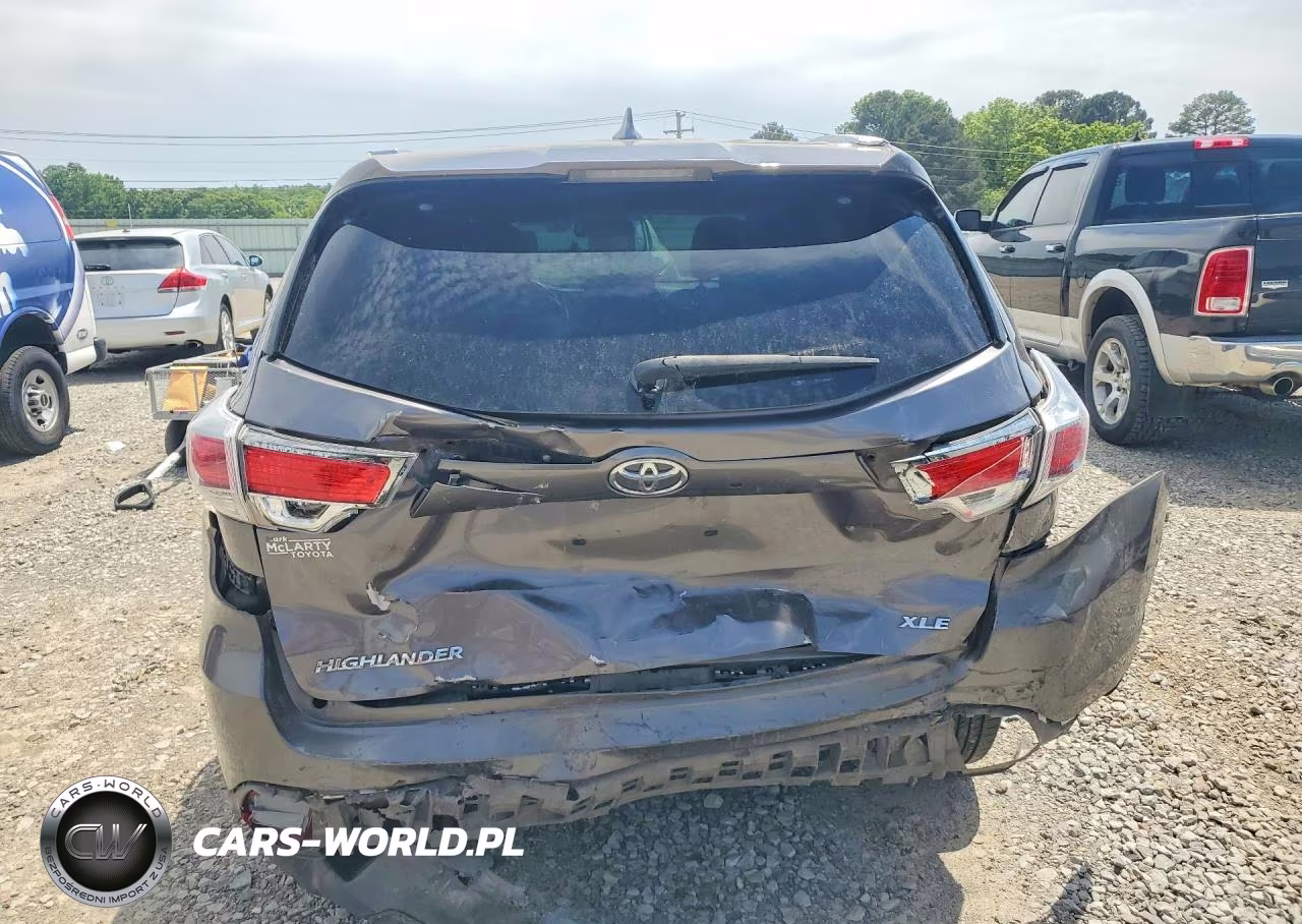 2015 Toyota Highlander Xle VIN:5TDKKRFH2FS044107 - 6