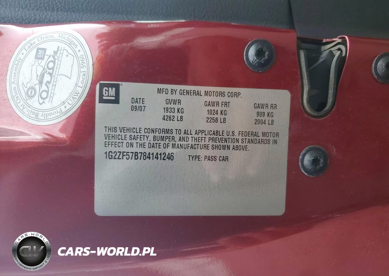 2008 Pontiac G6 Value Leader VIN:1G2ZF57B784141246 - 13