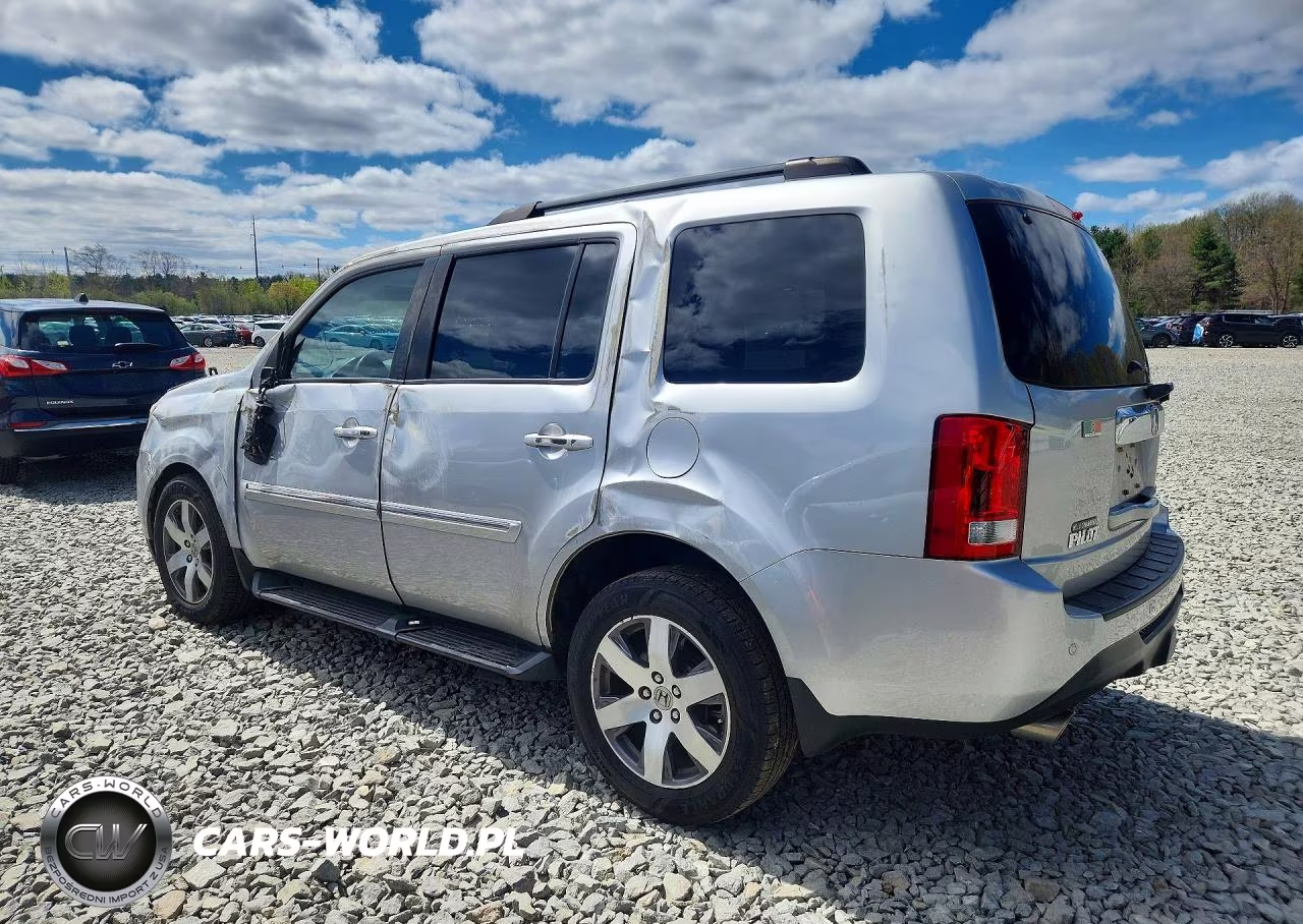 2014 Honda Pilot Touring VIN:5FNYF4H92EB048233 - 2